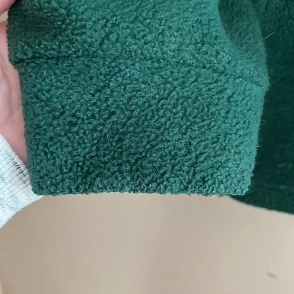 “ traditional craft wear” made in Ireland quarter zip fleece pullover - Picture 5 of 12